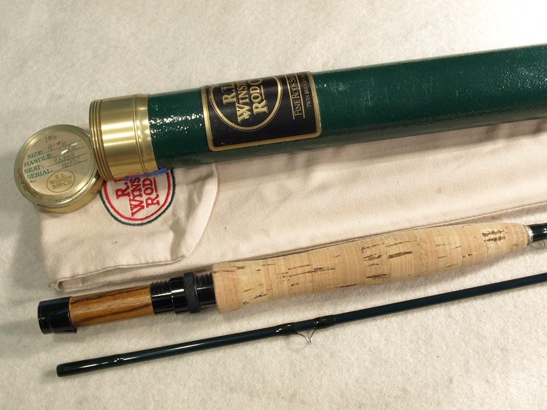 Redington Fly Rod R. L. Winston IM6 9ft #3 2 Pieces Fly Rod Case