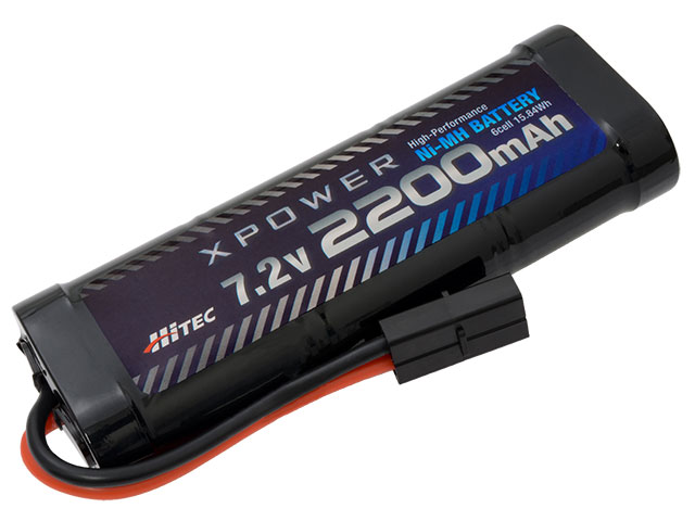 XPOWER Ni-MH 7.2V 2200mAh T型ディーンズコネクター | Hitec