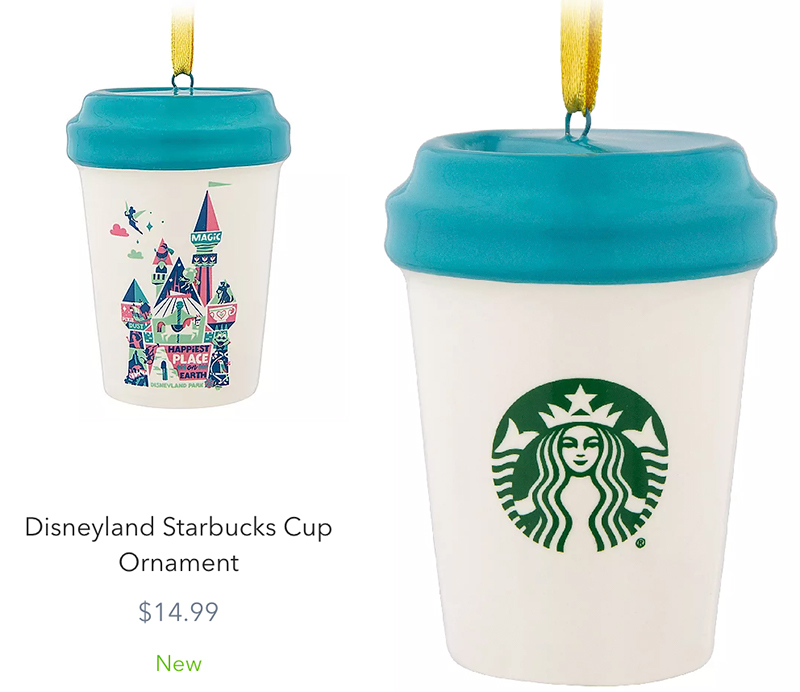 アナハイムディズニーのスタバ新グッズ】タンブラーとオーナメント