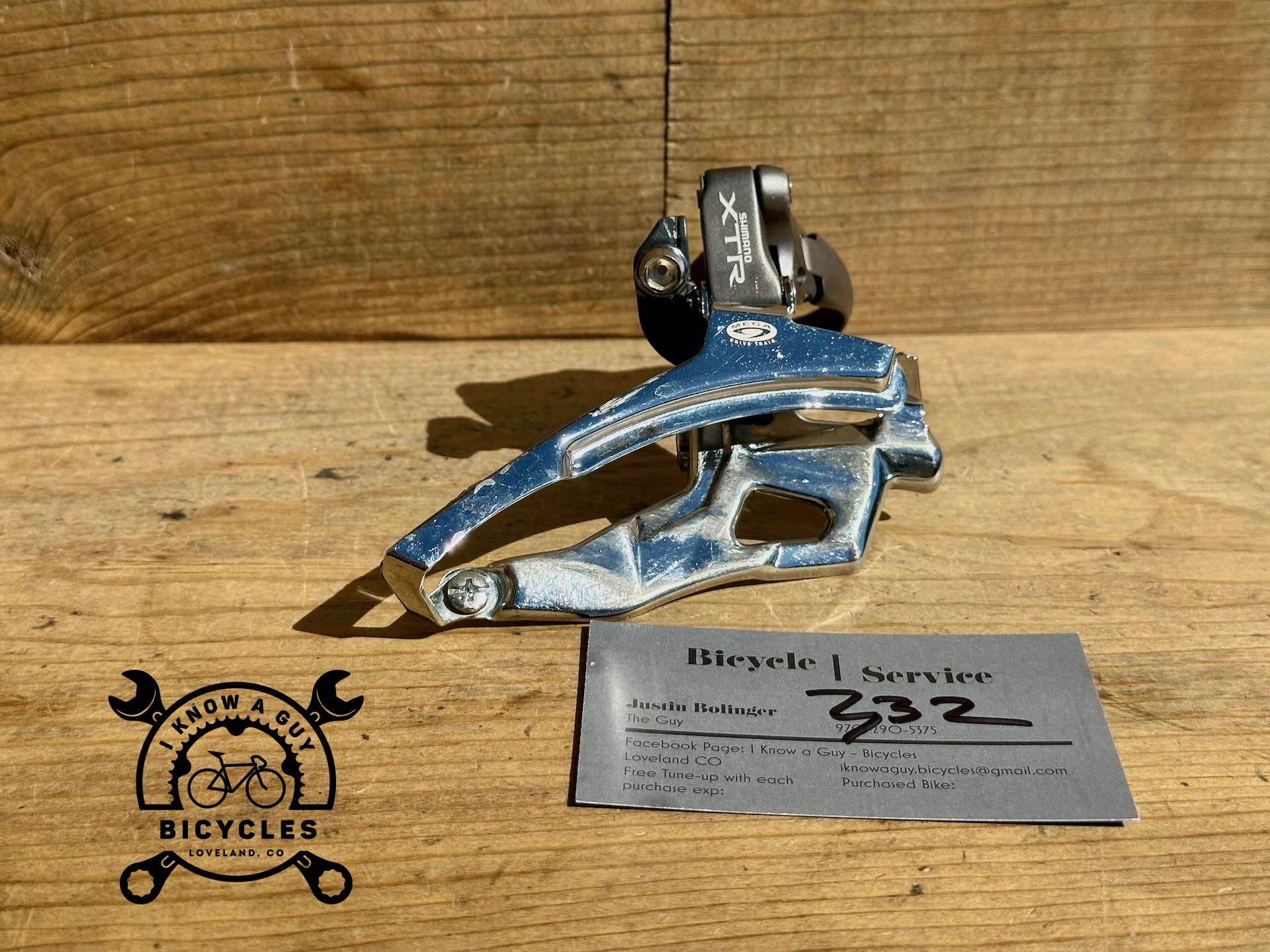 Shimano XTR FD-M953 Front Derailleur - I Know a Guy Bicycles