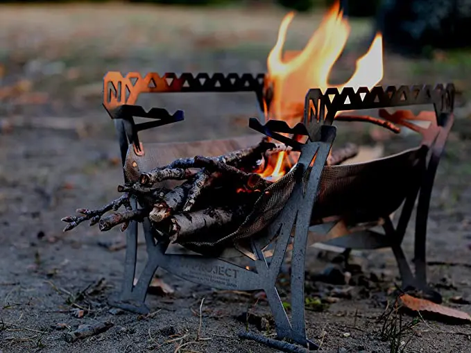 ソロキャンプ】超軽量チタン製の焚き火台おすすめ5選 | ikechiyoの外