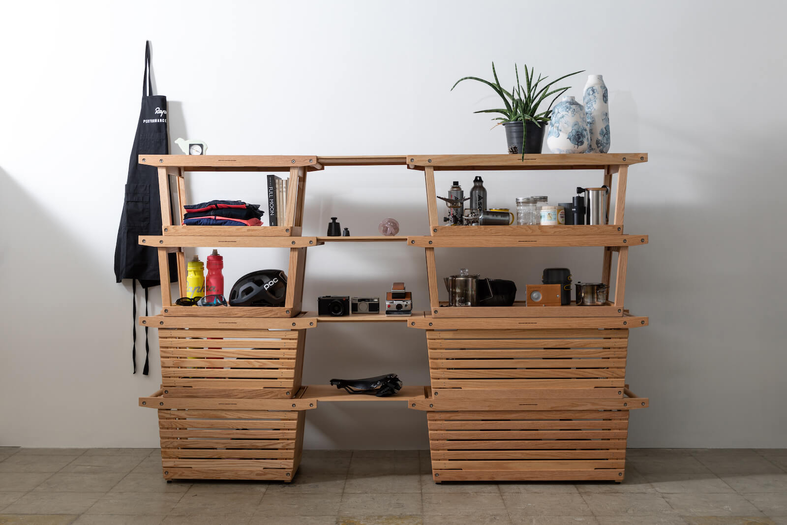 シェルフコンテナ M オーク | IKIKI