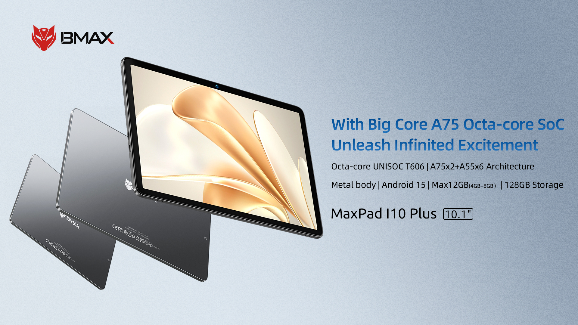 BMAX's first Android 15 tablet I10 Plus is launched first! Richer
