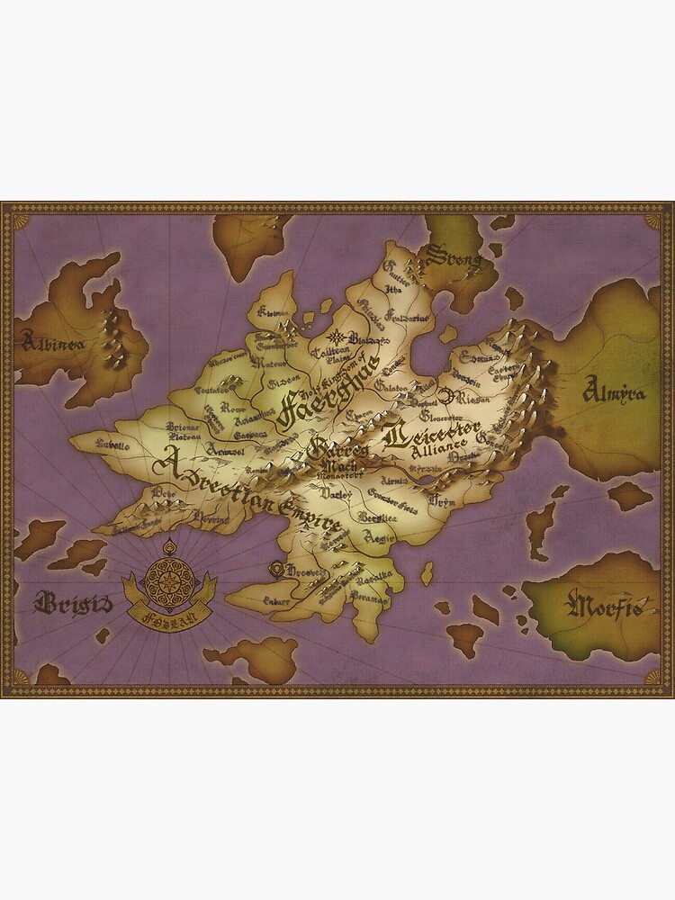 Fire Emblem Fodlan Map