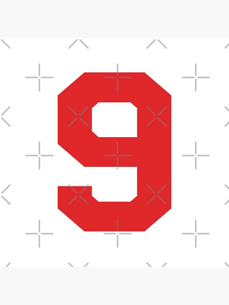 Number 9, Red nine, Sports number 9