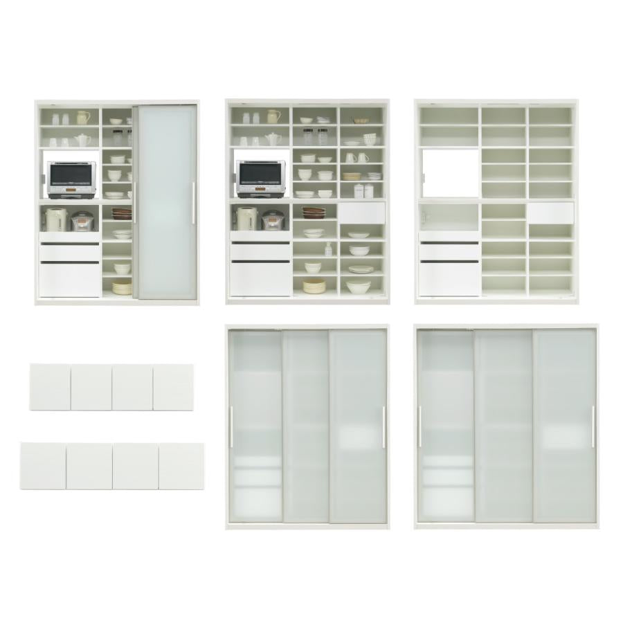 シギヤマ家具 キッチンボード 180cm NERO ネロ – 輸入家具のインテリア北欧