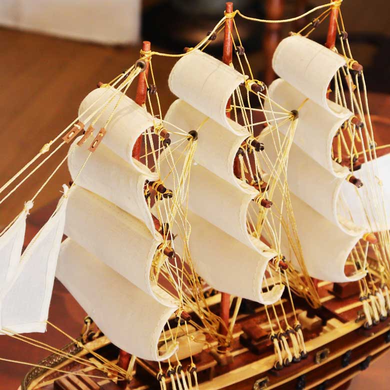 帆船 ナポレオン フランス 軍船 モデルシップ NAPOLEON – 輸入家具の