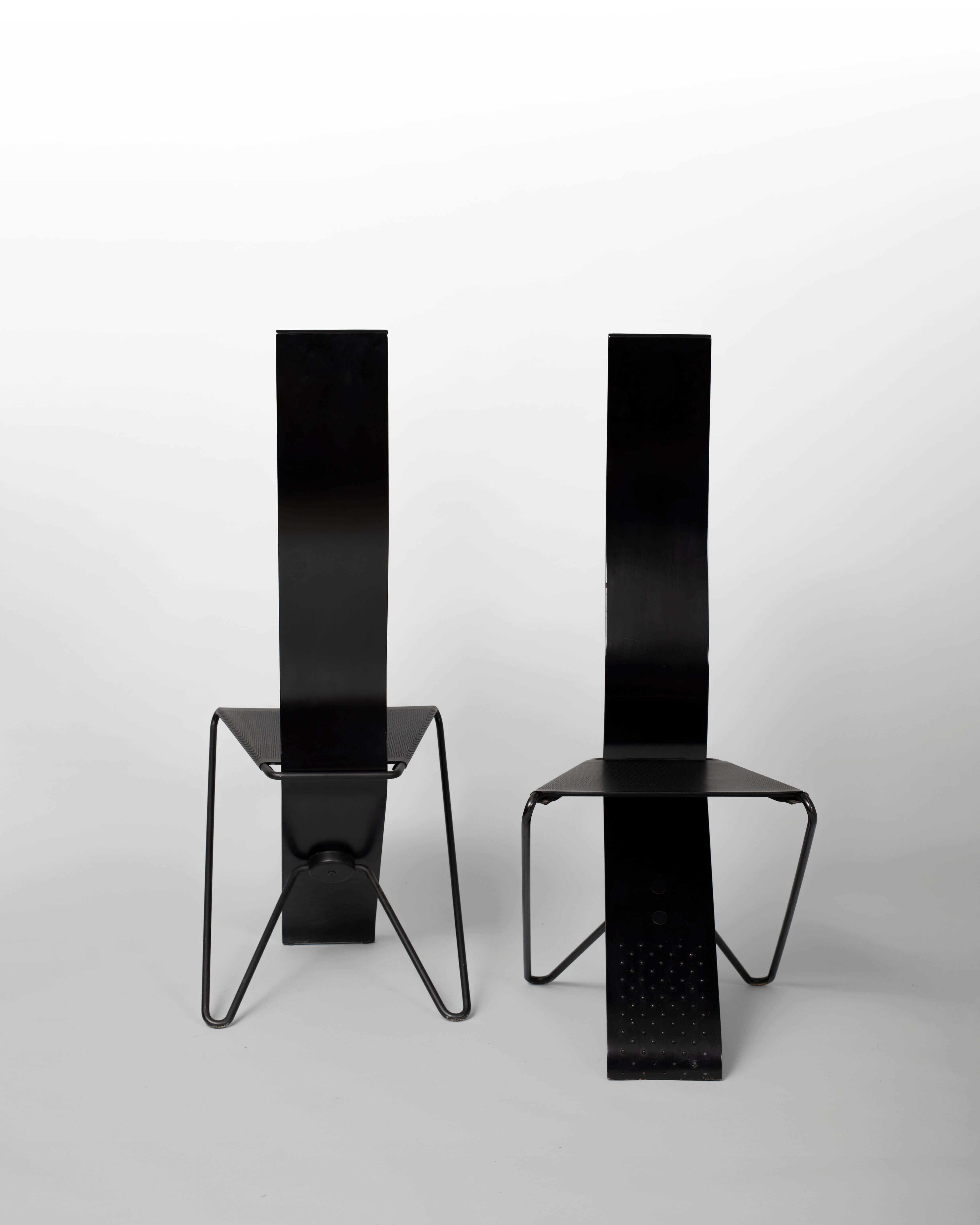 Chaises Pietro Arosio - Icônes du design post-moderne des années