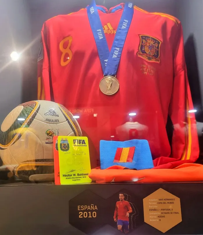 2010 World Cup ref snagged a famous Spanish jersey after last-16