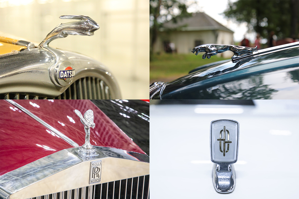 ロールスやジャガー、セドグロにもあった！ ボンネットの先端に付く