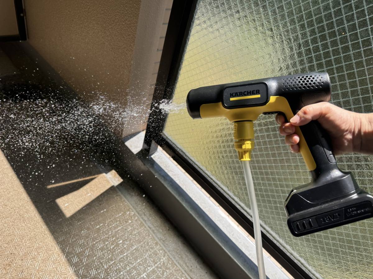 コードレスが大大大優勝……！新発売の「ケルヒャー高圧洗浄機」で汚れを