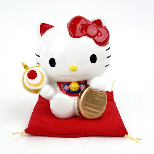 サンリオ ハローキティ 福招き 貯金箱 インテリア | パーフェクト