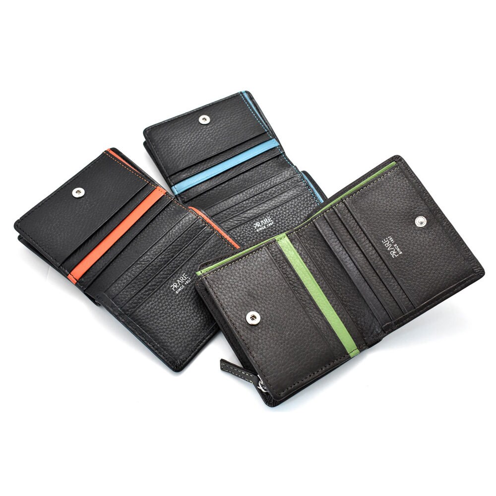 ファスナー小銭入れ付き二つ折り財布 「プレリー1957」 NP15490