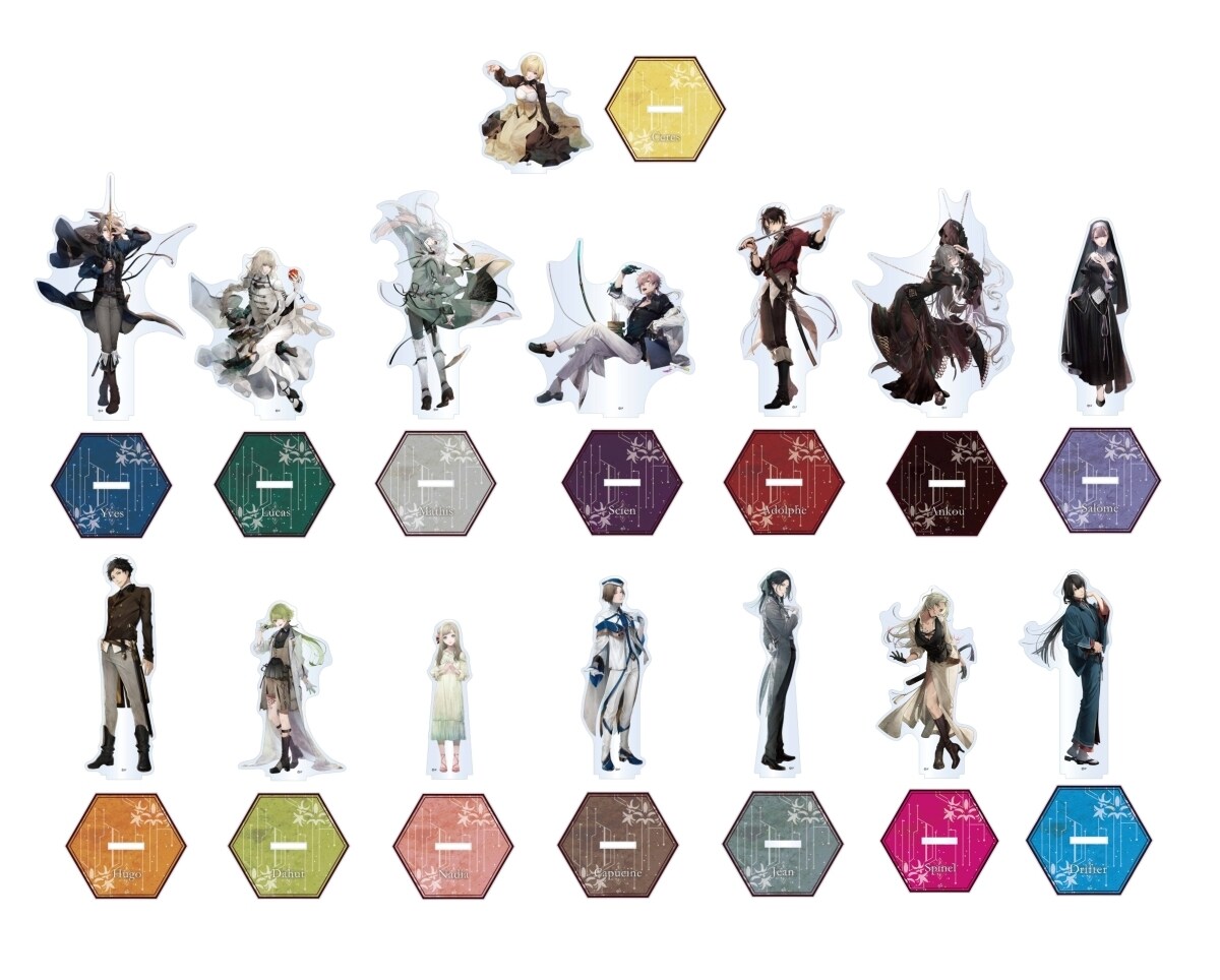 終遠のヴィルシュ -EpiC:lycoris-】アクリルスタンド(全15種