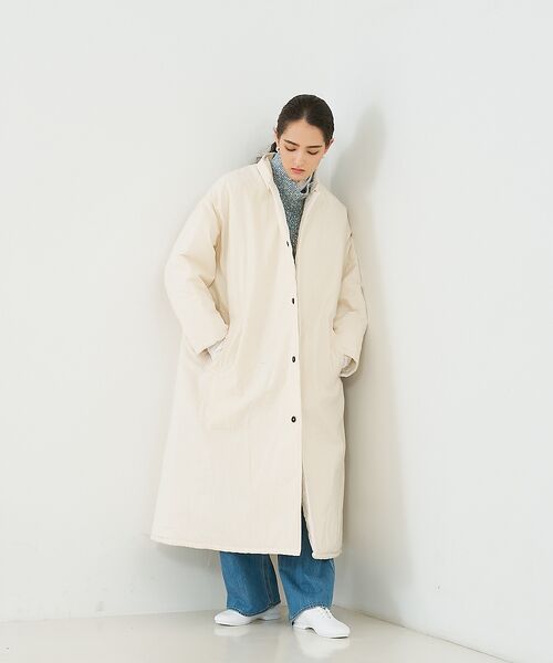 セール】 【yarmo/ヤーモ】Quilting Lab Coat キルティングラボコート