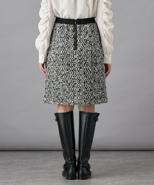 セール】 【セットアップ対応商品】モノトーンリボンツイードミニ