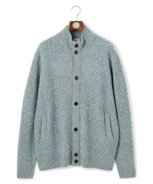 セール】 【KING SIZE】【Cash Lamb's Wool】ハイネックケーブル