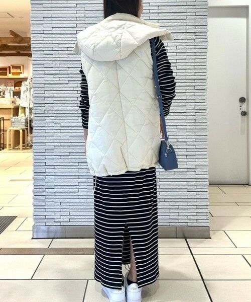 セール】 撥水 ボリュームスタンドネック キルティングベスト / 2WAY