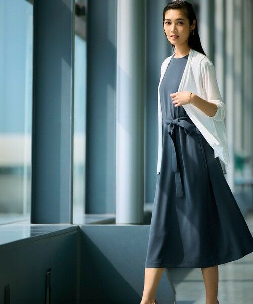 吸水速乾/UVカット/接触冷感/洗える】ストレッチジョーゼット