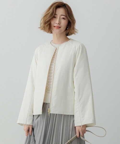 セール】 【23区×Oggiコラボ /撥水加工】中綿 パディングタフタ