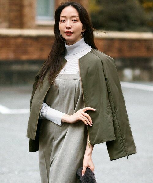 セール】 【23区×Oggiコラボ /撥水加工】中綿 パディングタフタ