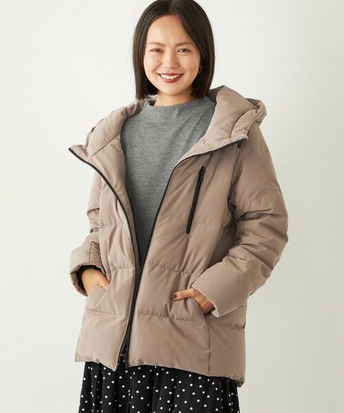 セール】 SHIPS Colors:ストレッチ タフタ ダウン ジャケット （ダウン