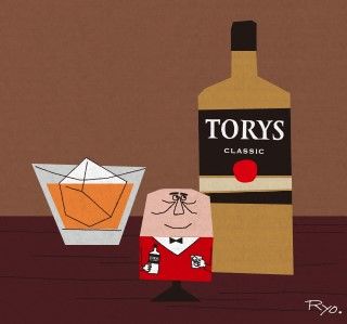 ウイスキー文化の象徴「アンクルトリス」！サントリートリスと共に愛