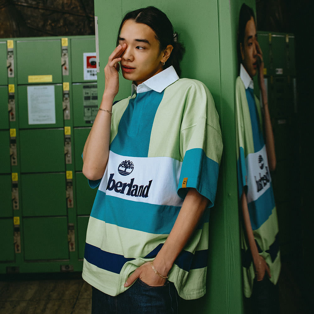 TOKYO DESIGN COLLECTIVE】 半袖 ラグビー シャツ ユニセックス