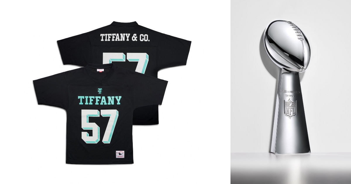 e12 Tiffany NFL ミッチェル&ネス フットボールジャージ M 【公式通販】