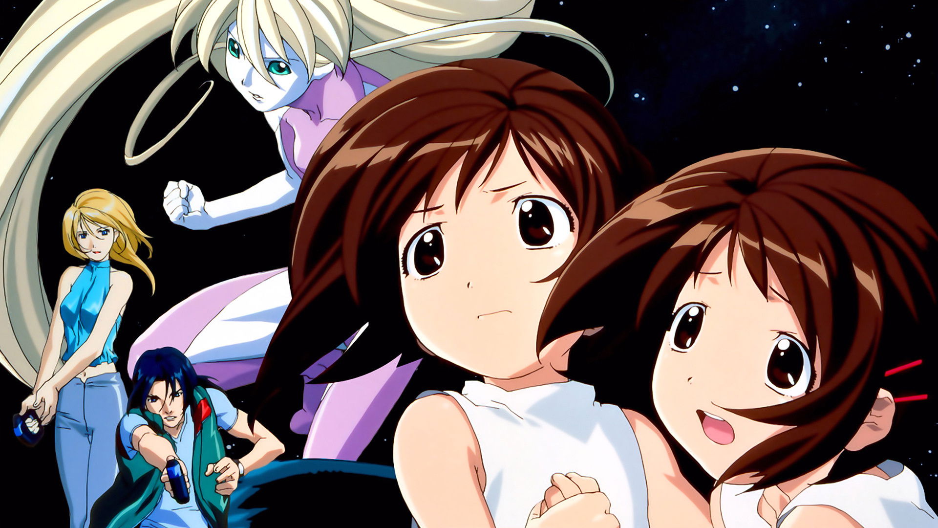 フィギュア17 つばさ&ヒカル (TV Series 2001-2002) - 背景画像 — The