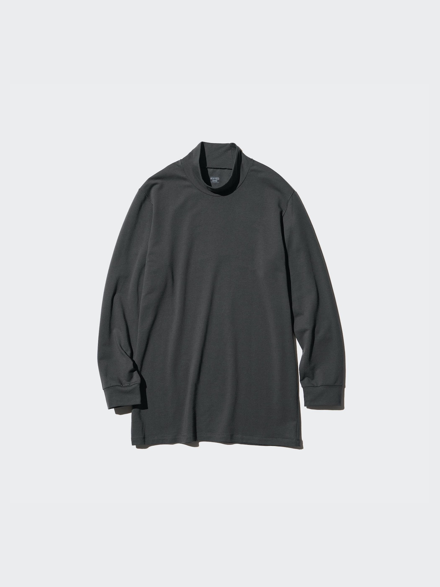 ユニクロ公式 | 極暖ヒートテックコットンモックネックT/9分袖