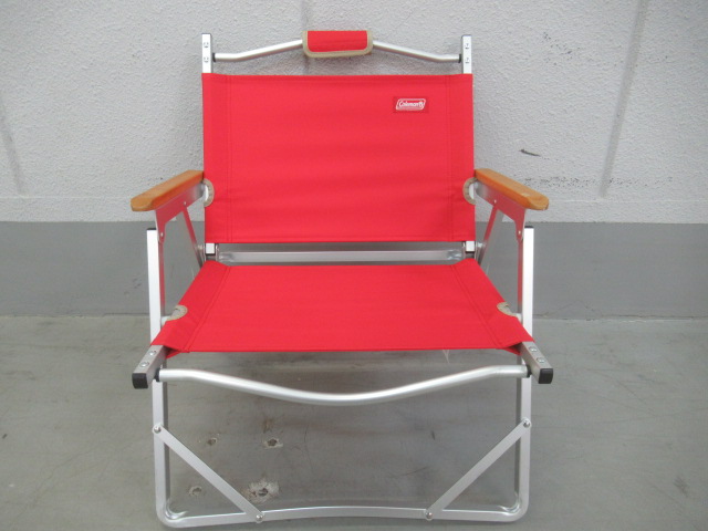 コールマン コンパクトフォールディングチェア レッド(1) | アウトドア