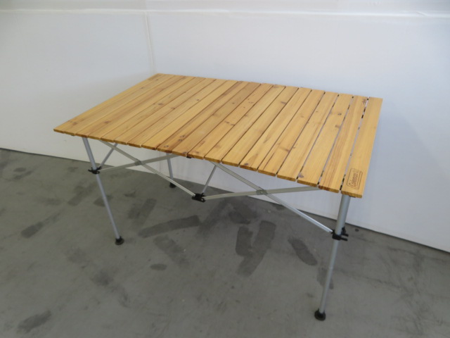 コールマン ナチュラルウッドローテーブル 110 ナチュラルウッドロール