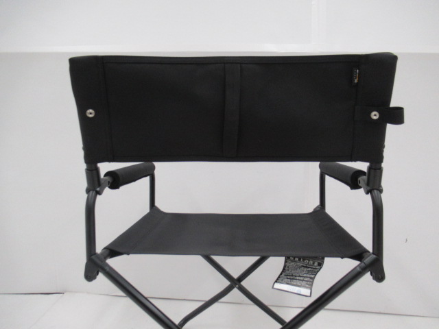 ガーデンFDチェア ブラック | アウトドア用品・アウトドアグッズの中古
