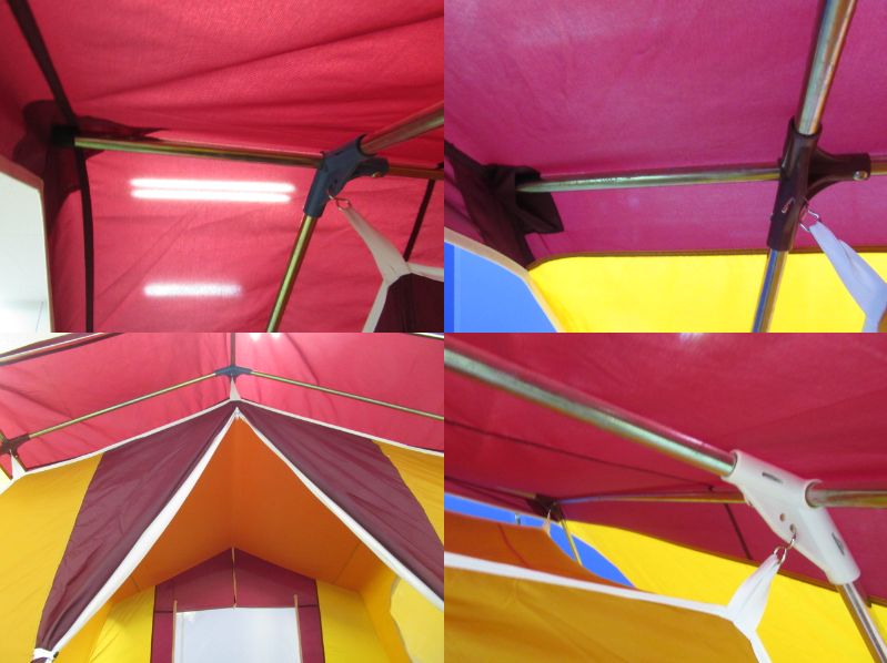 FIELDCHAMP タープ付ロッジ型テント | アウトドア用品・アウトドア