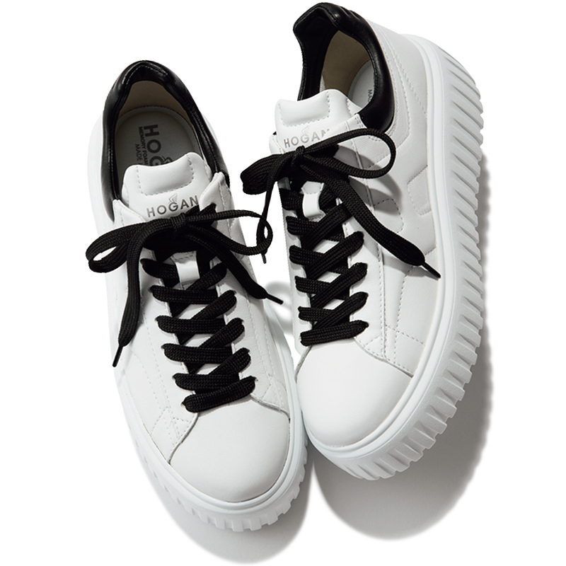 最新キレイめ白スニーカー】日本再上陸で話題の「HOGAN」ってどんな