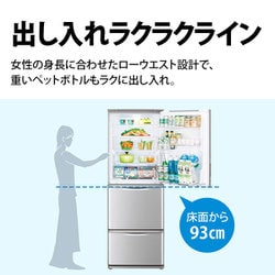 ヨドバシ.com - シャープ SHARP 冷蔵庫 (350L・どっちもドア) 3ドア