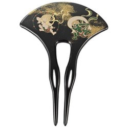 ヨドバシ.com - まえじゅう漆器 4X-133 [漆芸かんざし 風神雷神（B