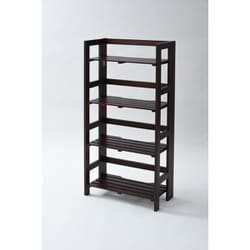 ヨドバシ.com - ヤマゼン YAMAZEN 天然木パタパタラック4段 TNP-4-MBR