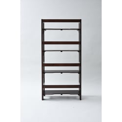 ヨドバシ.com - ヤマゼン YAMAZEN 天然木パタパタラック4段 TNP-4-MBR