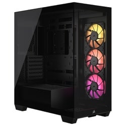 ヨドバシ.com - コルセア CORSAIR 3500X RGB TG Black 前面・側面強化