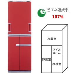 ヨドバシ.com - シャープ SHARP 冷蔵庫（365L・左右開き） SJ-PV37H-R