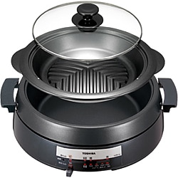 ヨドバシ.com - 東芝 TOSHIBA グリル鍋 ブラック HGN-6J-K 通販【全品