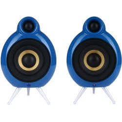 ヨドバシ.com - スキャンダイナ スピーカー ペア ブルー The micropod