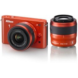 ヨドバシ.com - ニコン NIKON Nikon1 J2 ダブルズームキット [オレンジ