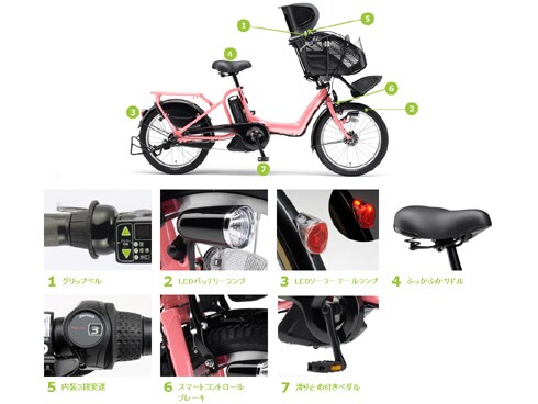 ヨドバシ.com - ヤマハ YAMAHA 電動アシスト自転車 PAS Kiss mini