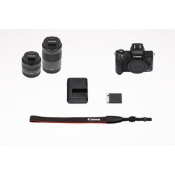 ヨドバシ.com - キヤノン Canon EOS Kiss M ダブルズームキット
