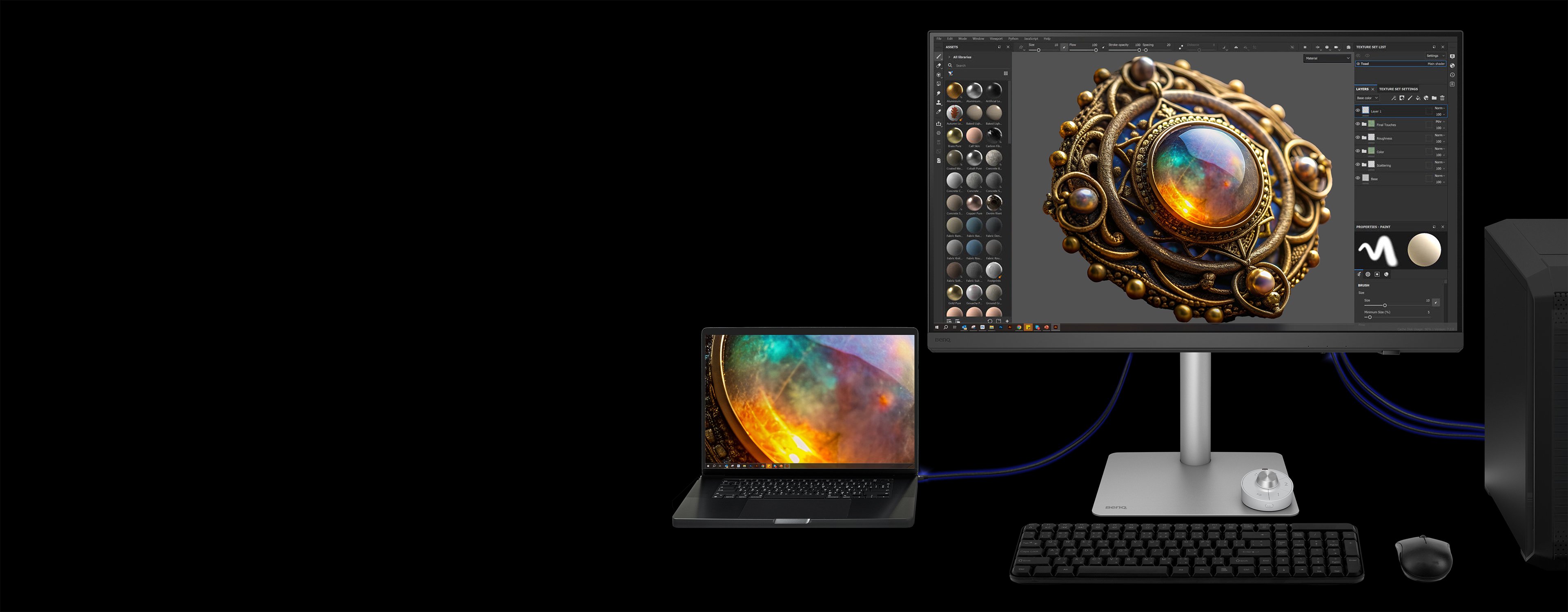 PD2730S | AQCOLOR 27インチ Thunderbolt4, P3 98%カバー DisplayHDR