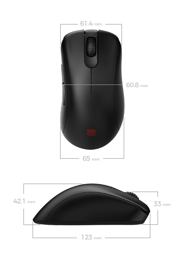 ZOWIE EC2-DW | 4K Wireless Gaming Mouse for Esports Professionals