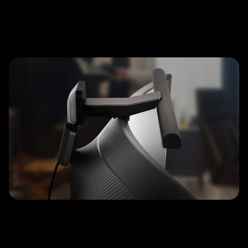 Curved Monitor Light Bar for Dark Room | ScreenBar Halo 2 | BenQ US